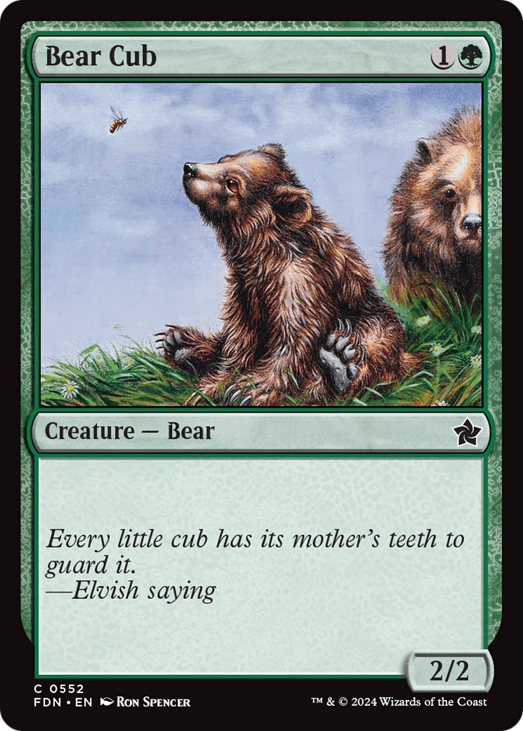 Bear Cub [Foundations] | Exor Games Bridgewater