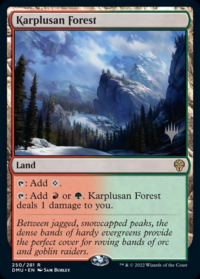 Karplusan Forest (Promo Pack) [Dominaria United Promos] | Exor Games Bridgewater