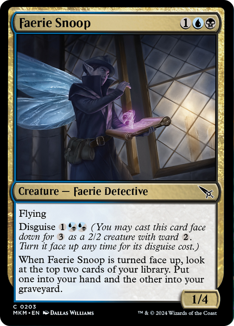 Faerie Snoop [Murders at Karlov Manor] | Exor Games Bridgewater