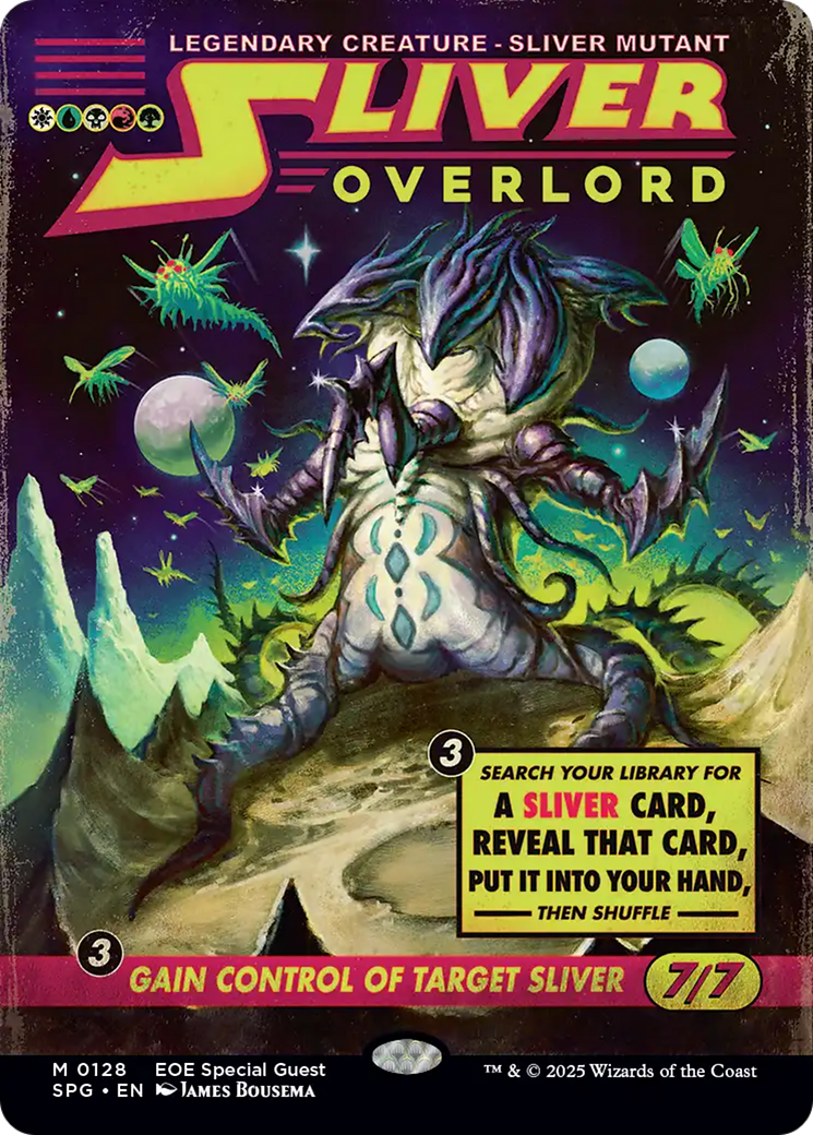 Sliver Overlord (Showcase) [Edge of Eternities Special Guests] | Exor Games Bridgewater