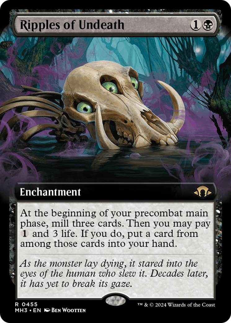 Ripples of Undeath (Extended Art) [Modern Horizons 3] | Exor Games Bridgewater