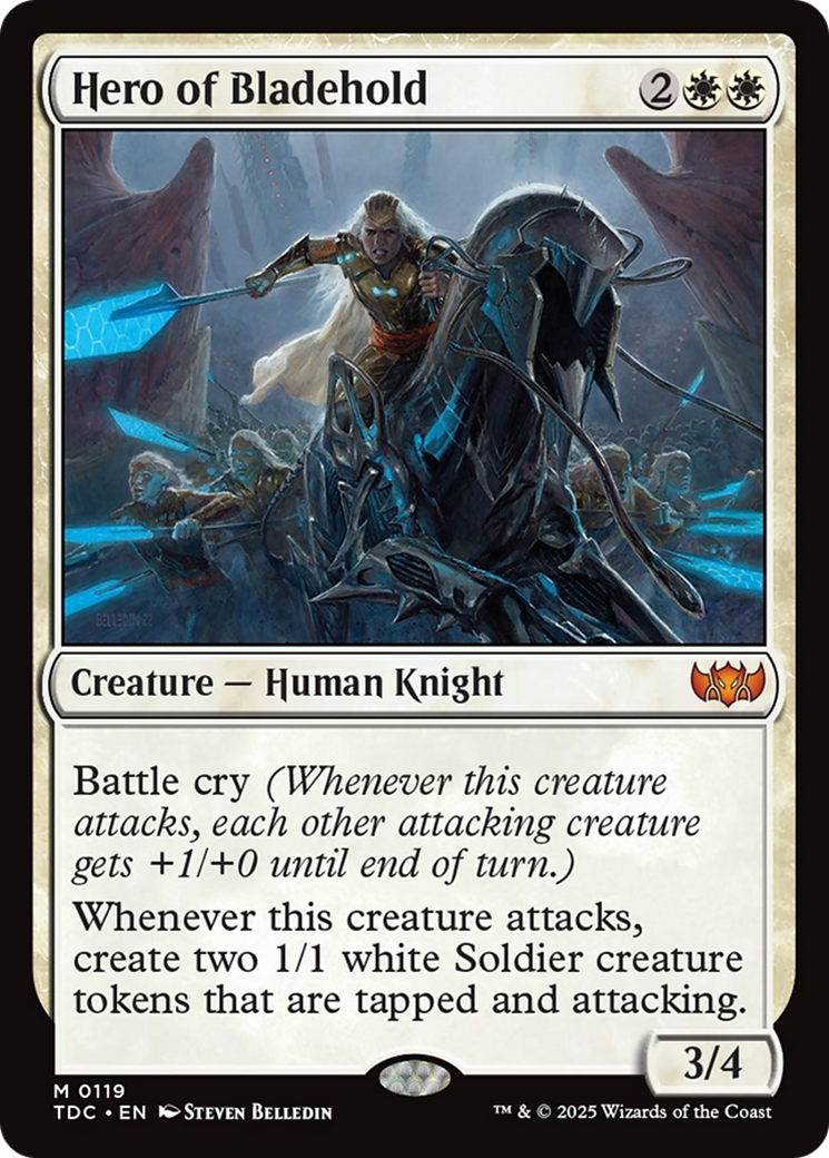 Hero of Bladehold [Tarkir: Dragonstorm Commander] | Exor Games Bridgewater