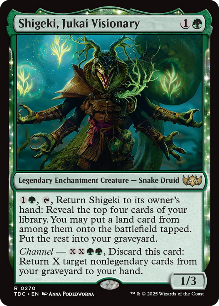 Shigeki, Jukai Visionary [Tarkir: Dragonstorm Commander] | Exor Games Bridgewater