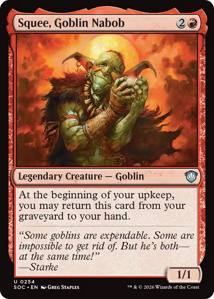 Squee, Goblin Nabob [Secrets of Strixhaven Commander] | Exor Games Bridgewater