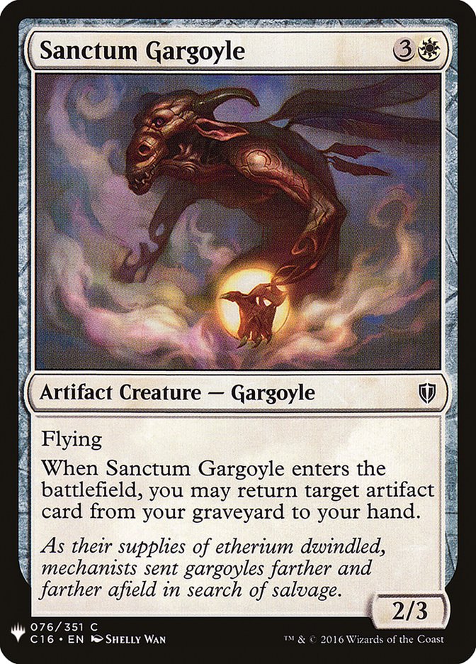 Sanctum Gargoyle [Mystery Booster] | Exor Games Bridgewater