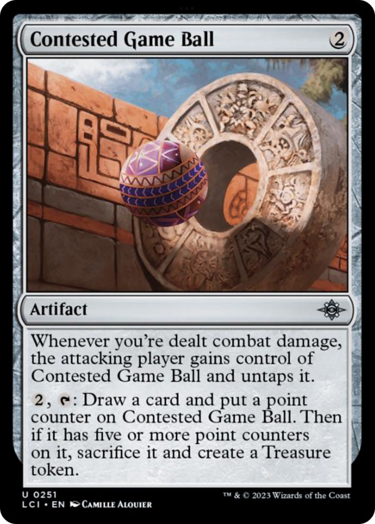 Contested Game Ball [The Lost Caverns of Ixalan] | Exor Games Bridgewater