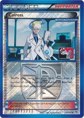 Colress (118/135) (League Promo) [Black & White: Plasma Storm] | Exor Games Bridgewater