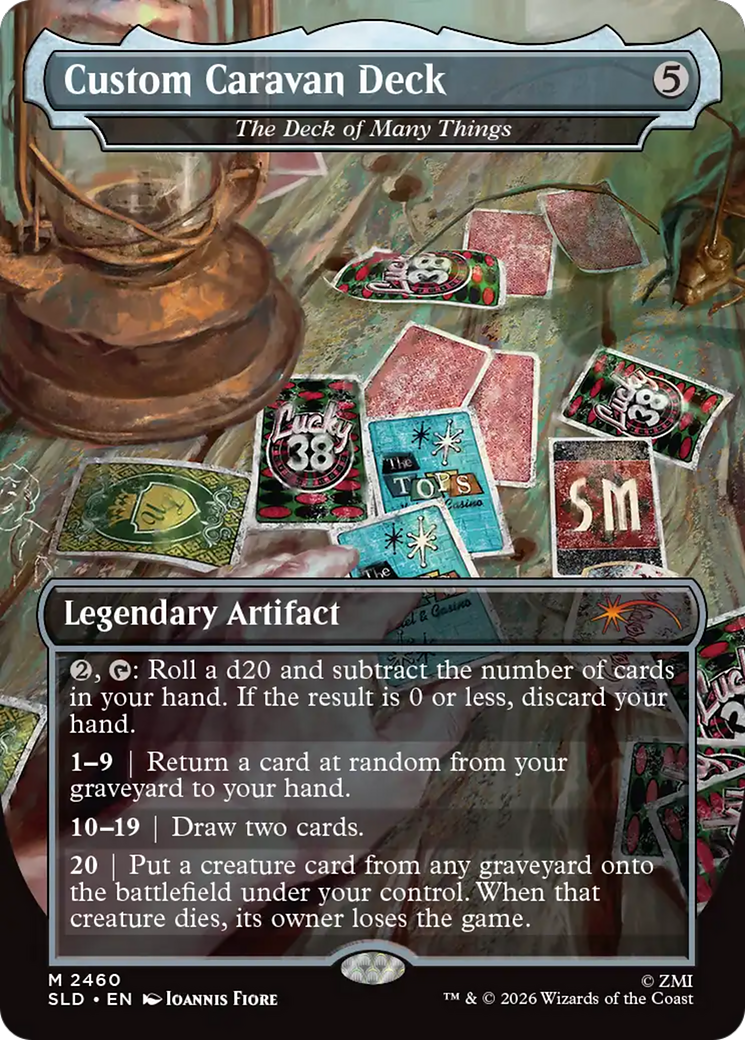 Custom Caravan Deck - The Deck of Many Things [Secret Lair Drop Series] | Exor Games Bridgewater
