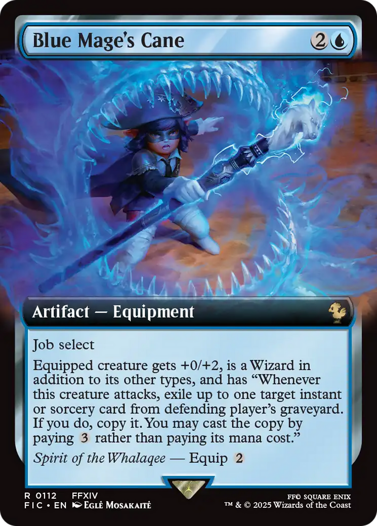 Blue Mage's Cane (Extended Art) [FINAL FANTASY Commander] | Exor Games Bridgewater