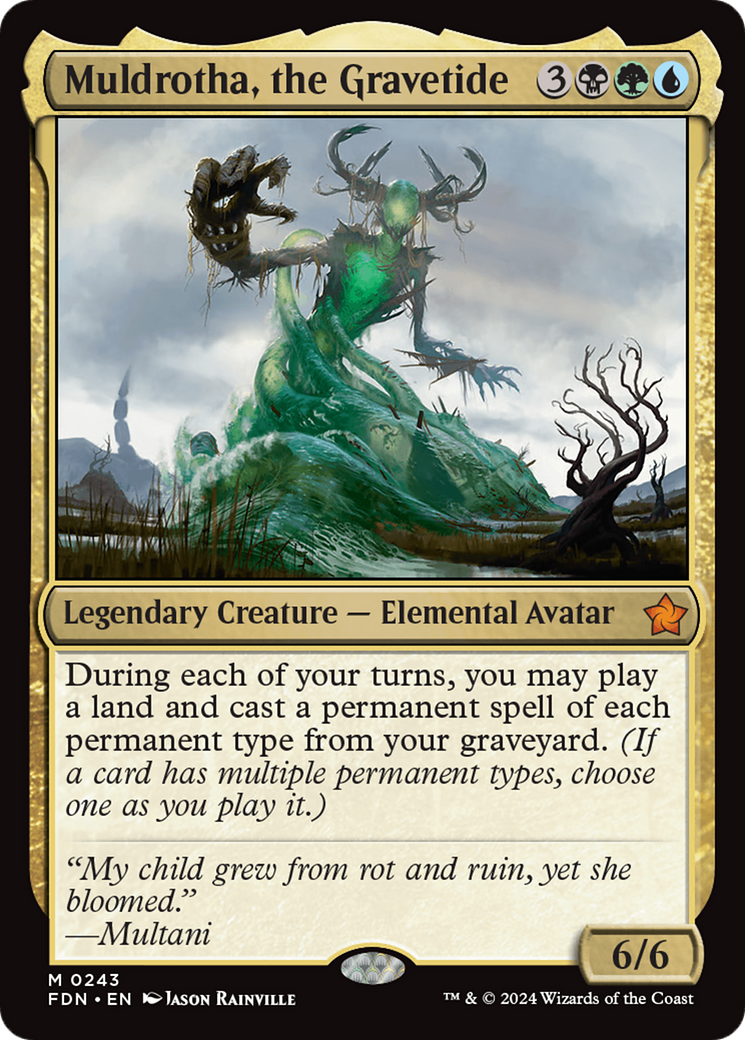 Muldrotha, the Gravetide [Foundations] | Exor Games Bridgewater