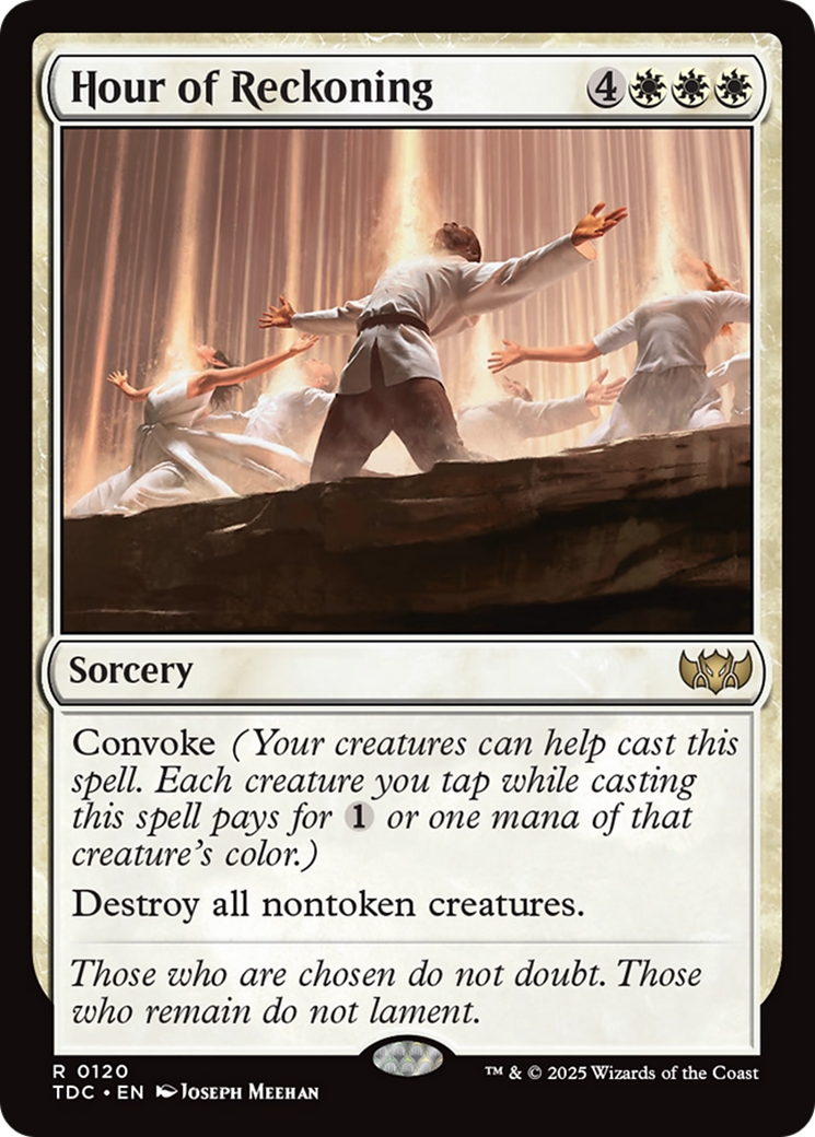 Hour of Reckoning [Tarkir: Dragonstorm Commander] | Exor Games Bridgewater