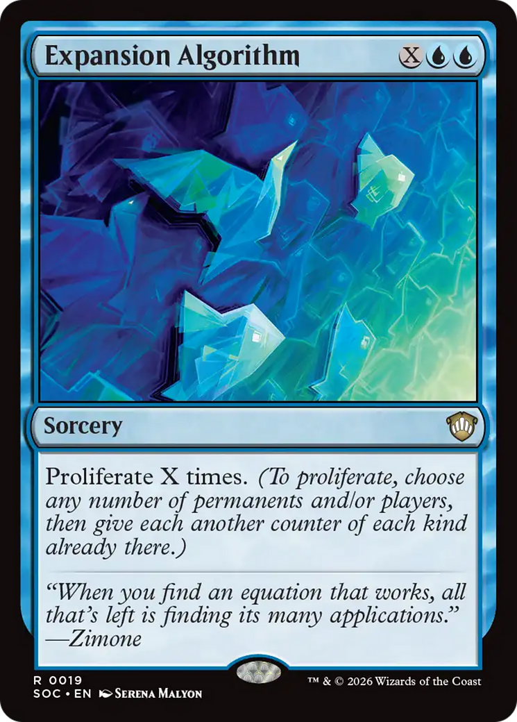 Expansion Algorithm [Secrets of Strixhaven Commander] | Exor Games Bridgewater