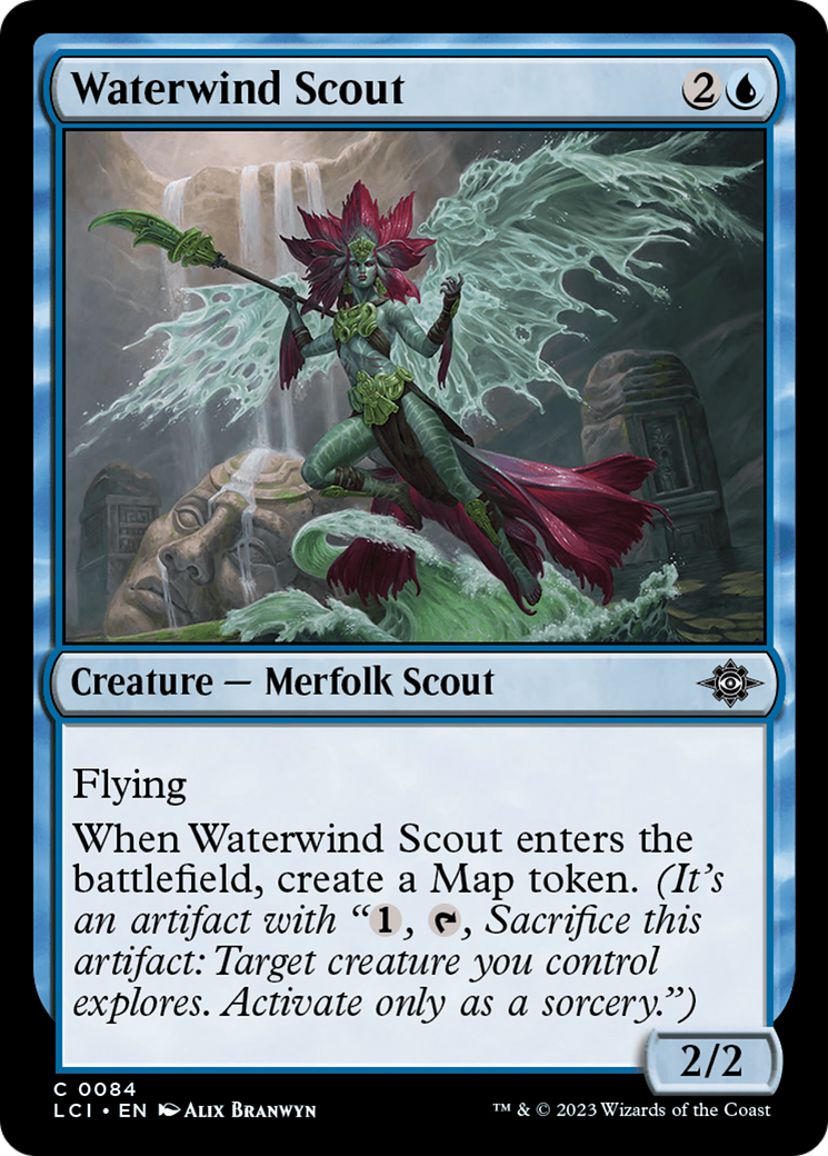 Waterwind Scout [The Lost Caverns of Ixalan] | Exor Games Bridgewater