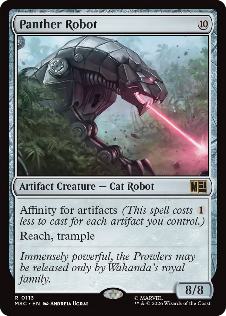Panther Robot [Marvel Super Heroes Commander] | Exor Games Bridgewater