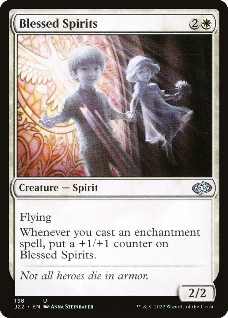 Blessed Spirits [Jumpstart 2022] | Exor Games Bridgewater