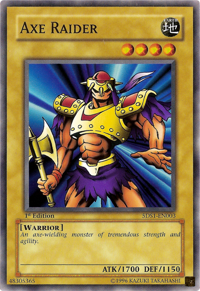 Axe Raider [5DS1-EN003] Common | Exor Games Bridgewater