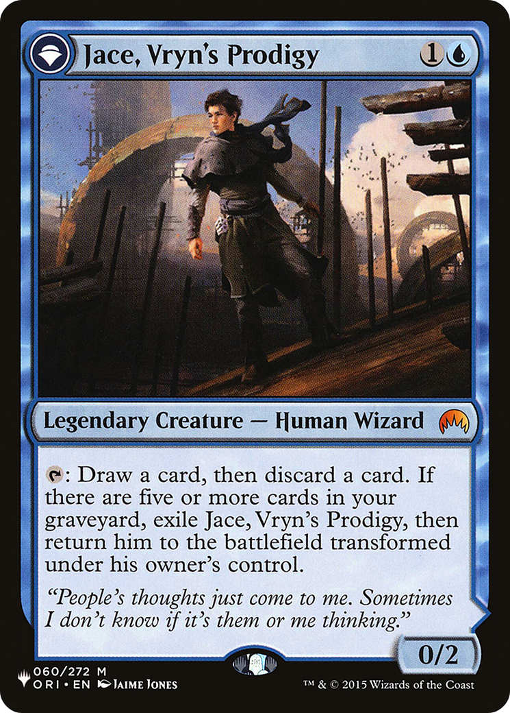 Jace, Vryn's Prodigy // Jace, Telepath Unbound [Secret Lair: From Cute to Brute] | Exor Games Bridgewater