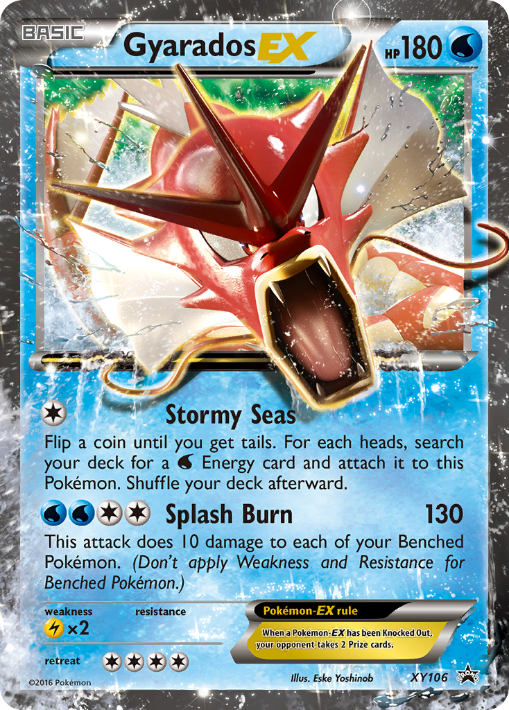 Gyarados EX (XY106) [XY: Black Star Promos] | Exor Games Bridgewater