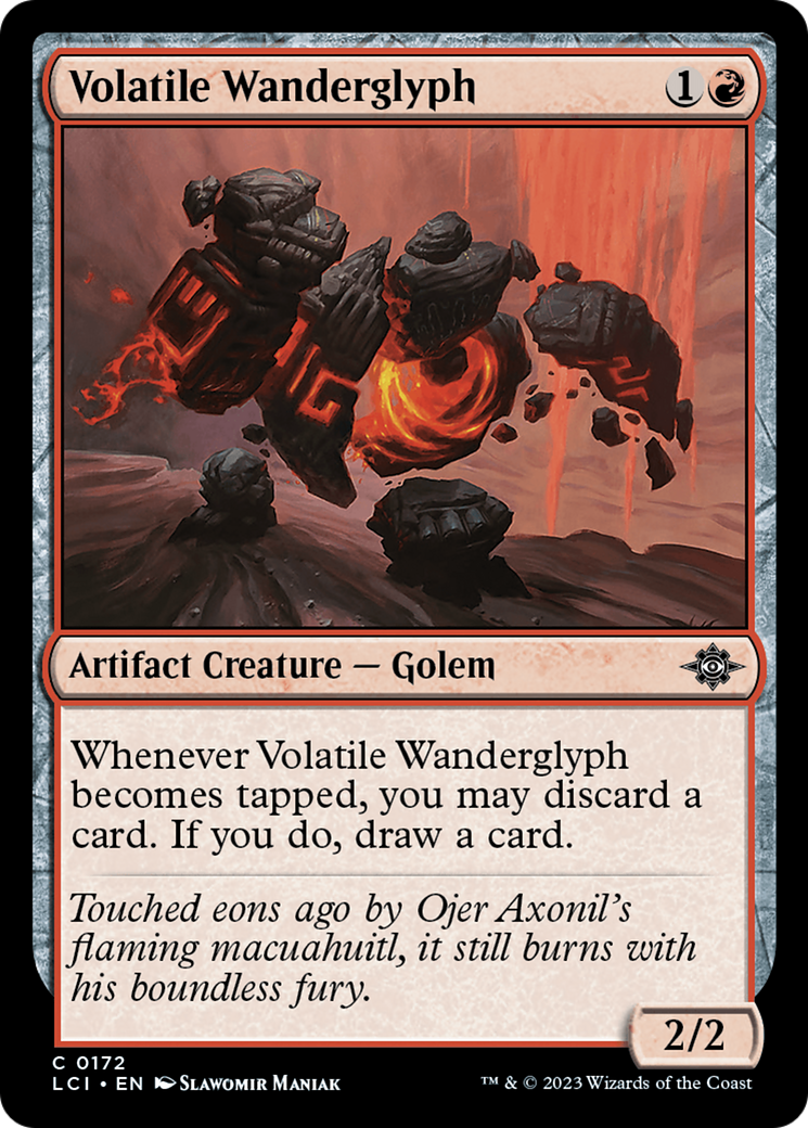 Volatile Wanderglyph [The Lost Caverns of Ixalan] | Exor Games Bridgewater