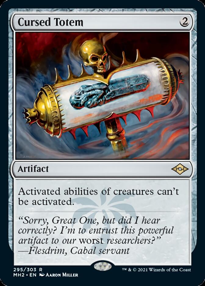 Cursed Totem [Modern Horizons 2] | Exor Games Bridgewater