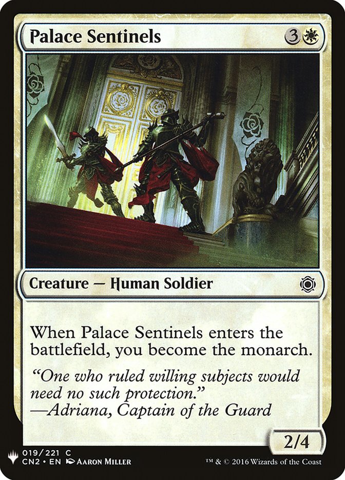 Palace Sentinels [Mystery Booster] | Exor Games Bridgewater