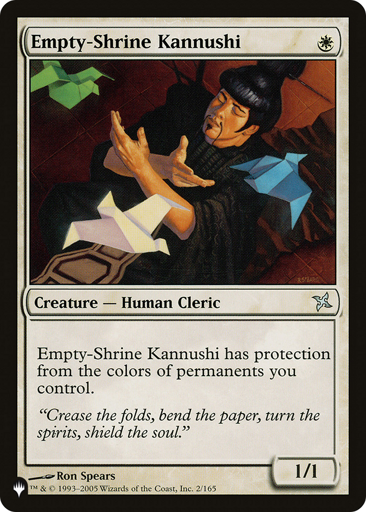 Empty-Shrine Kannushi [The List Reprints] | Exor Games Bridgewater