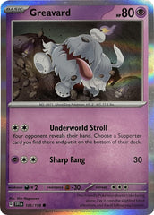 Greavard (105/198) (Mirage Holo) [Scarlet & Violet: Base Set] | Exor Games Bridgewater