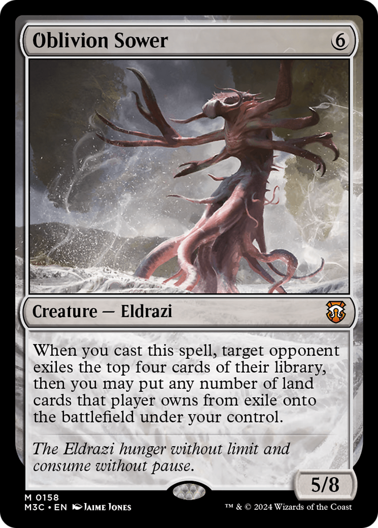 Oblivion Sower (Ripple Foil) [Modern Horizons 3 Commander] | Exor Games Bridgewater