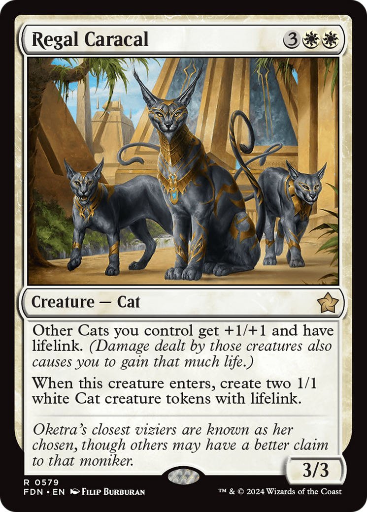 Regal Caracal [Foundations] | Exor Games Bridgewater