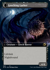 Curse of Leeches // Leeching Lurker (Extended Art) [Innistrad: Midnight Hunt] | Exor Games Bridgewater