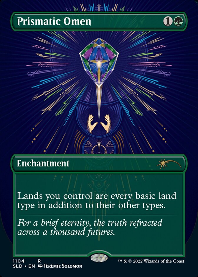 Prismatic Omen (Borderless) [Secret Lair Drop Series] | Exor Games Bridgewater