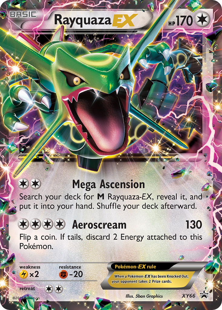 Rayquaza EX (XY66) [XY: Black Star Promos] | Exor Games Bridgewater