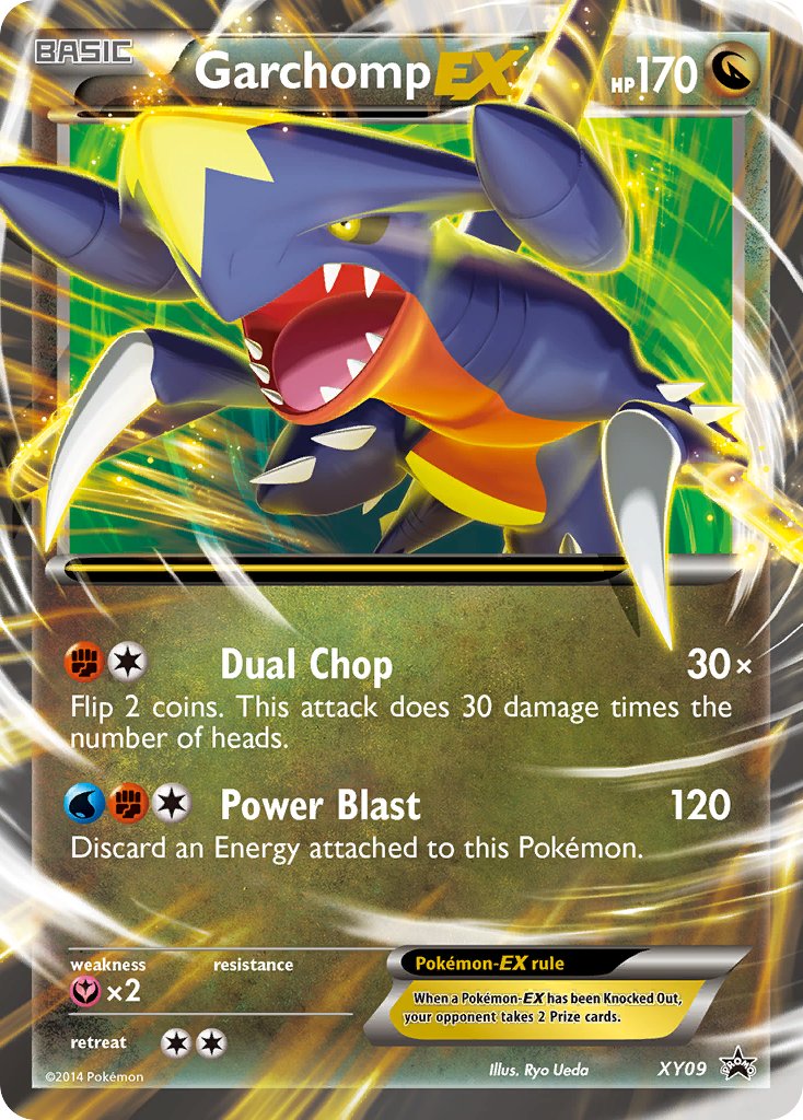 Garchomp EX (XY09) [XY: Black Star Promos] | Exor Games Bridgewater