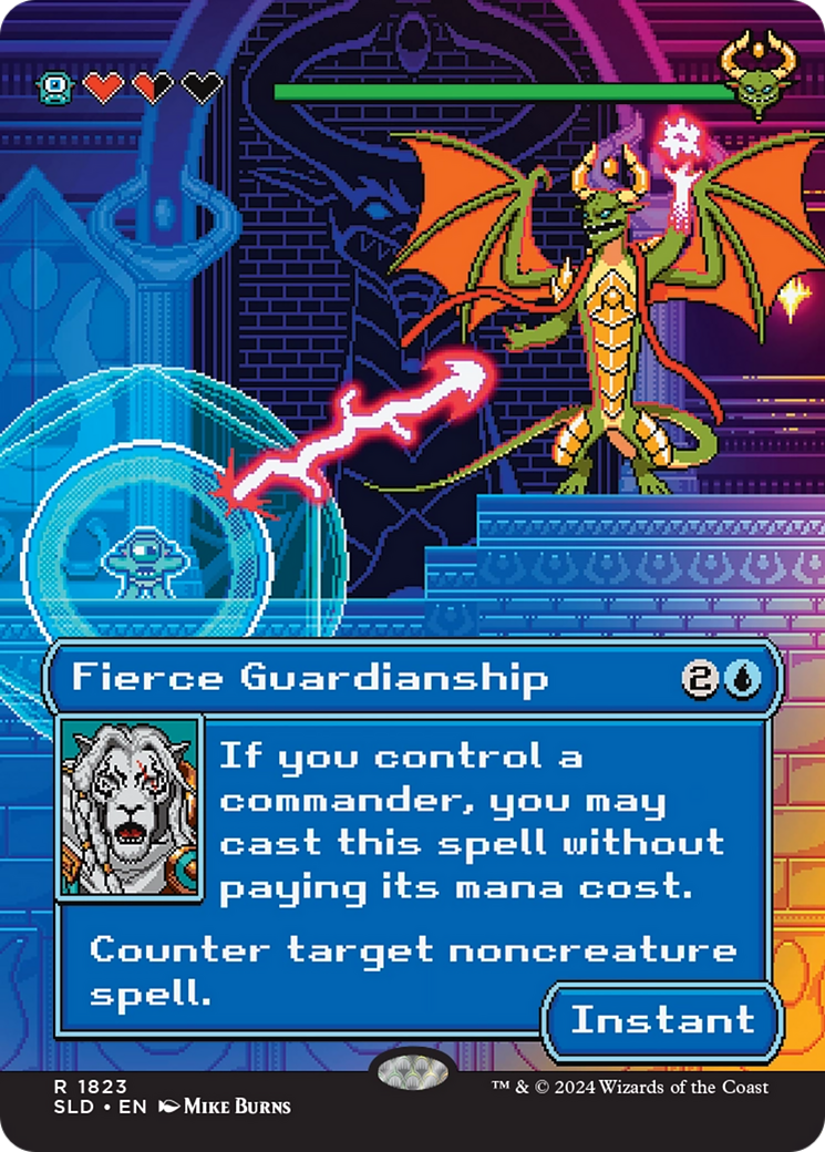 Fierce Guardianship (Rainbow Foil) [Secret Lair Drop Series] | Exor Games Bridgewater