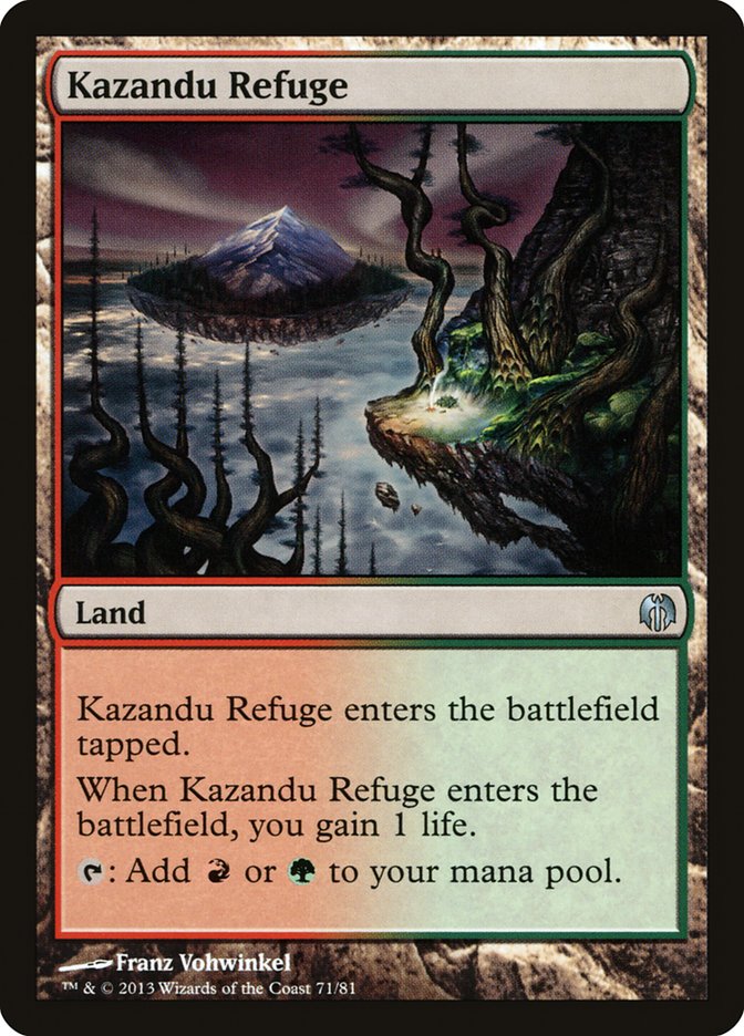 Kazandu Refuge [Duel Decks: Heroes vs. Monsters] | Exor Games Bridgewater