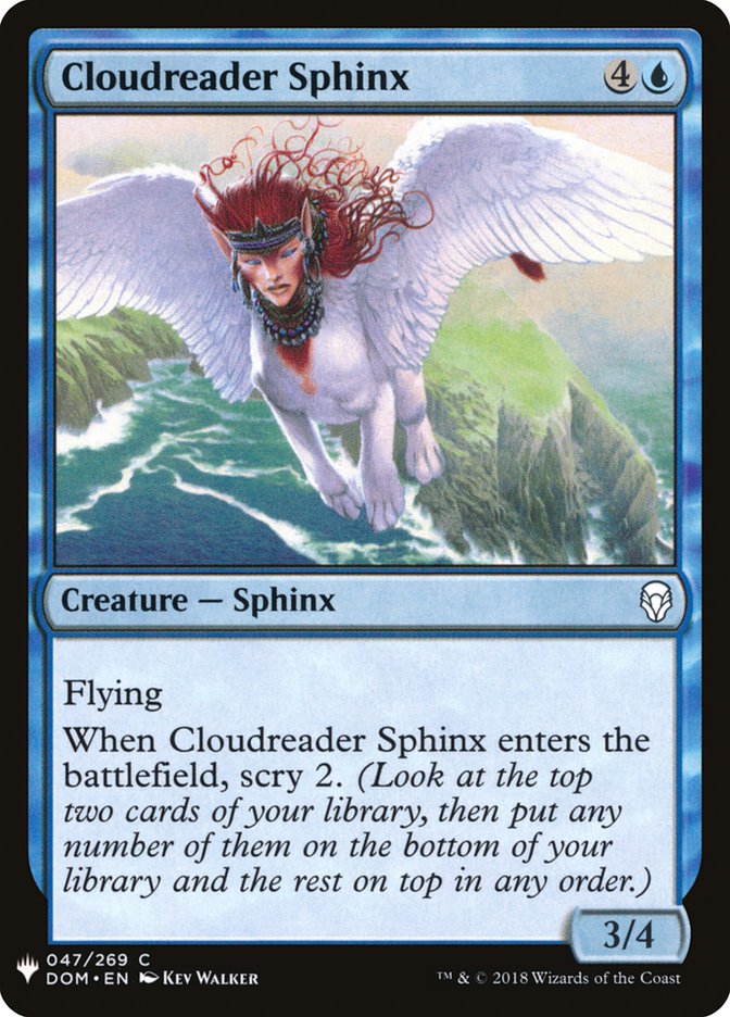 Cloudreader Sphinx [Mystery Booster] | Exor Games Bridgewater