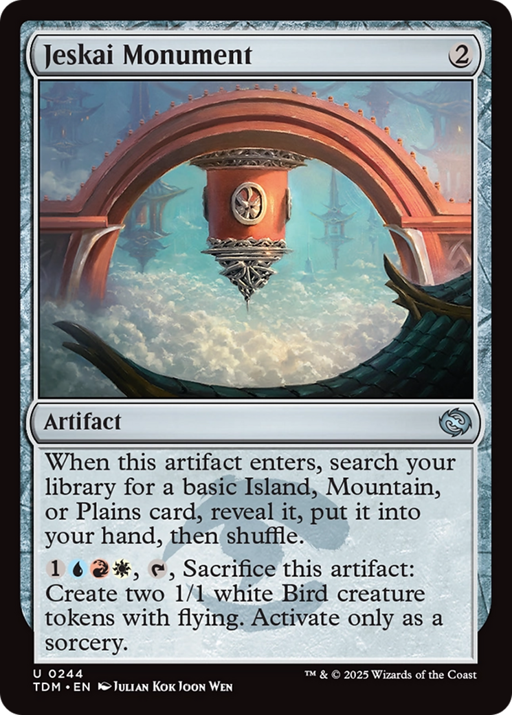 Jeskai Monument [Tarkir: Dragonstorm] | Exor Games Bridgewater
