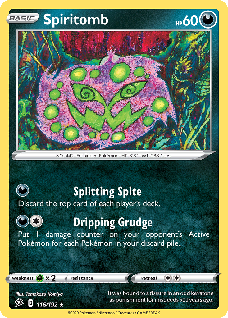 Spiritomb (116/192) [Sword & Shield: Rebel Clash] | Exor Games Bridgewater