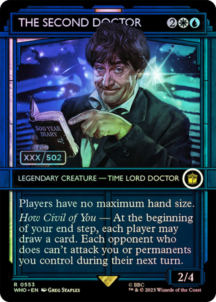 The Second Doctor (Serial Numbered) [Doctor Who] | Exor Games Bridgewater