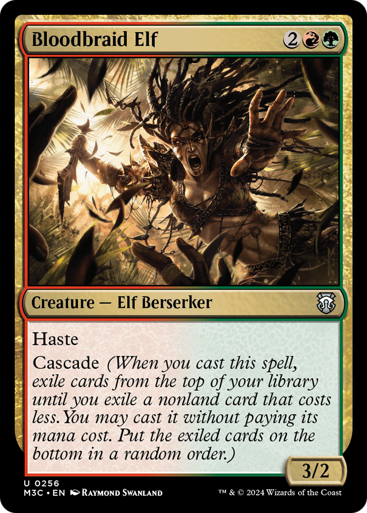 Bloodbraid Elf [Modern Horizons 3 Commander] | Exor Games Bridgewater