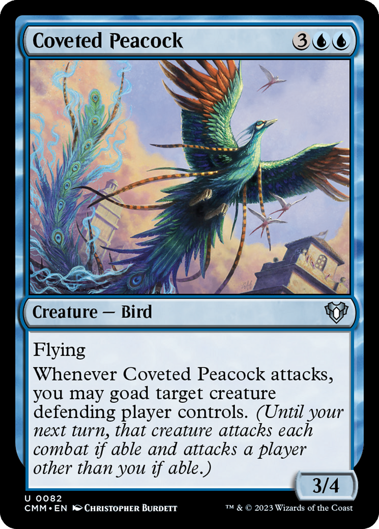 Coveted Peacock [Commander Masters] | Exor Games Bridgewater