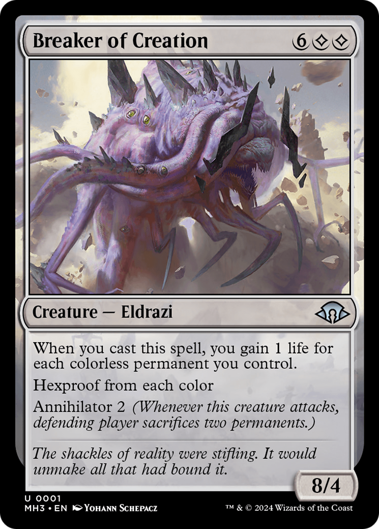 Breaker of Creation [Modern Horizons 3] | Exor Games Bridgewater