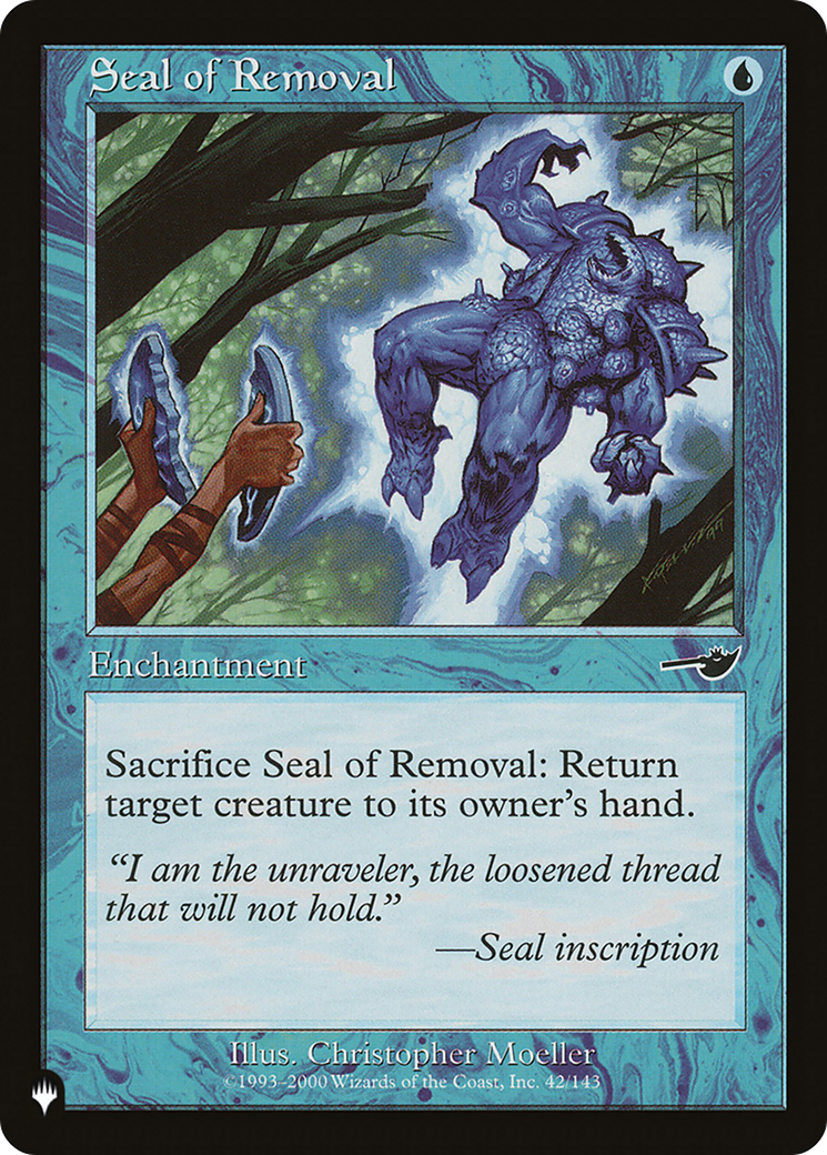 Seal of Removal [The List Reprints] | Exor Games Bridgewater