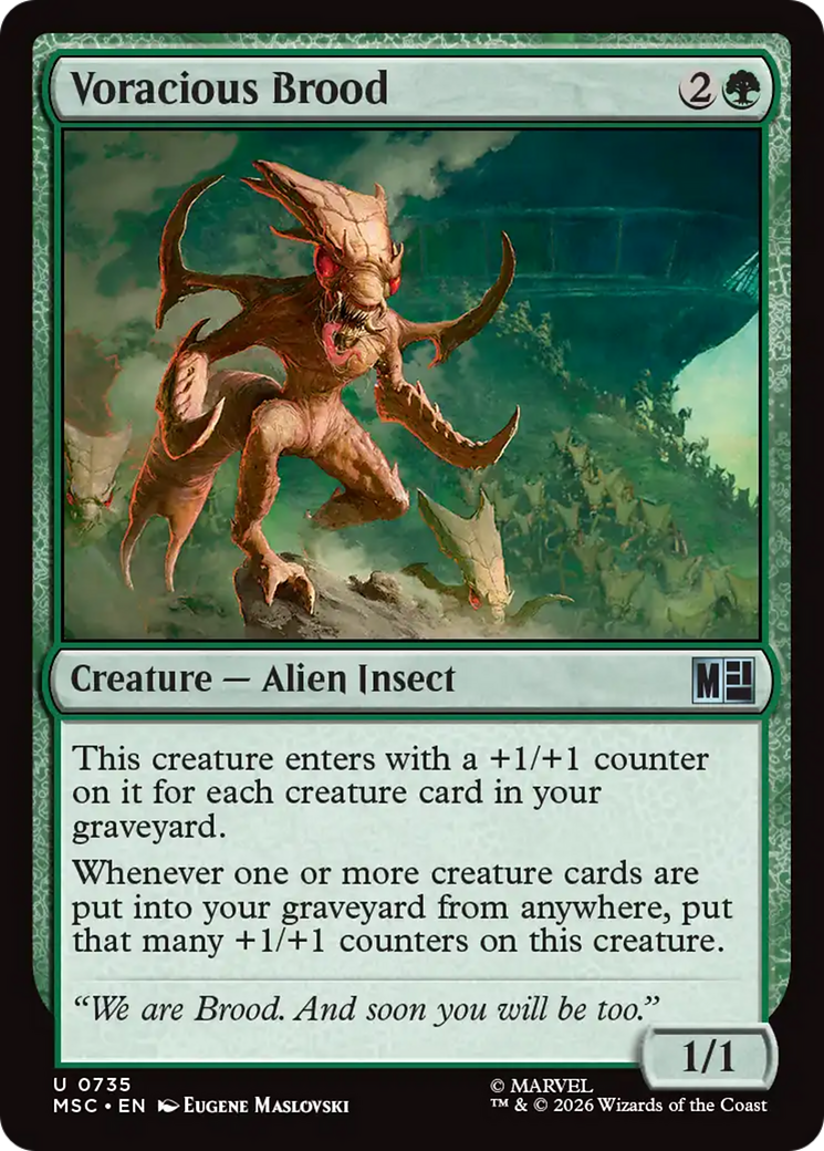 Voracious Brood [Marvel Super Heroes Commander] | Exor Games Bridgewater
