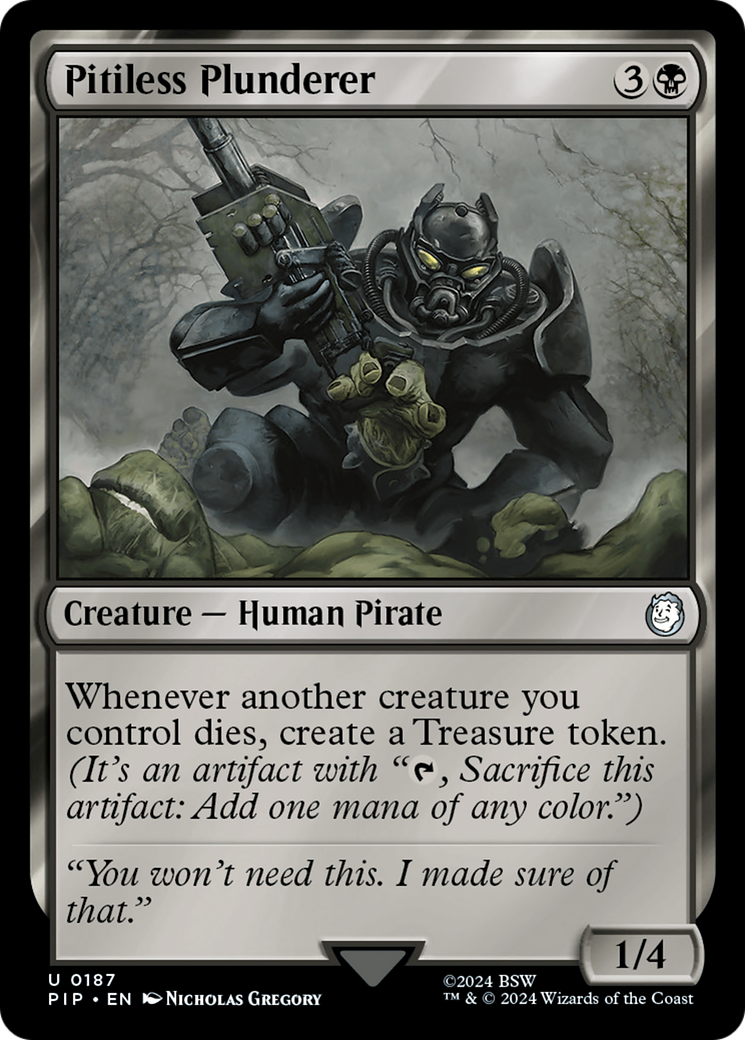 Pitiless Plunderer [Fallout] | Exor Games Bridgewater