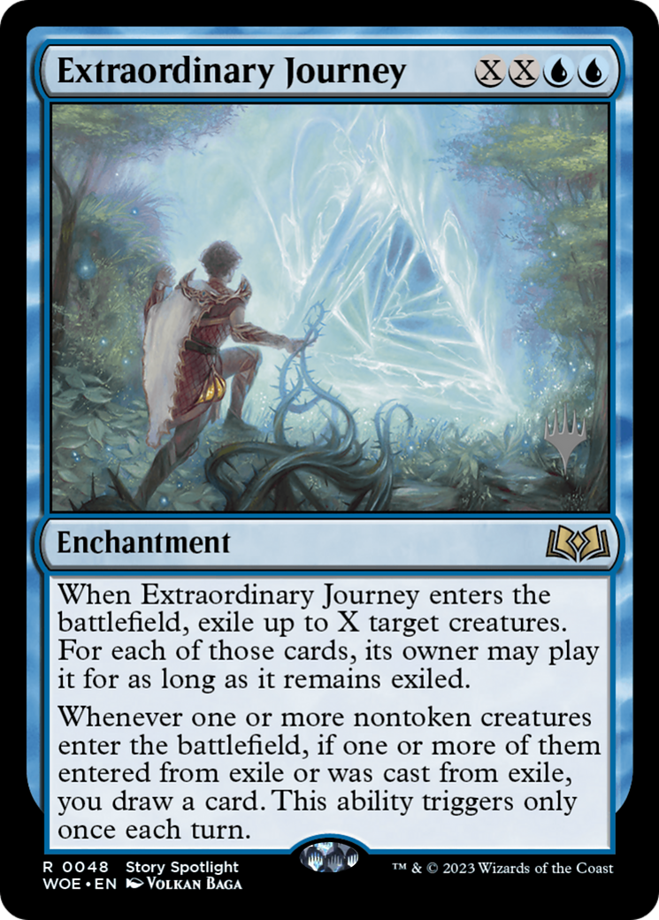 Extraordinary Journey (Promo Pack) [Wilds of Eldraine Promos] | Exor Games Bridgewater