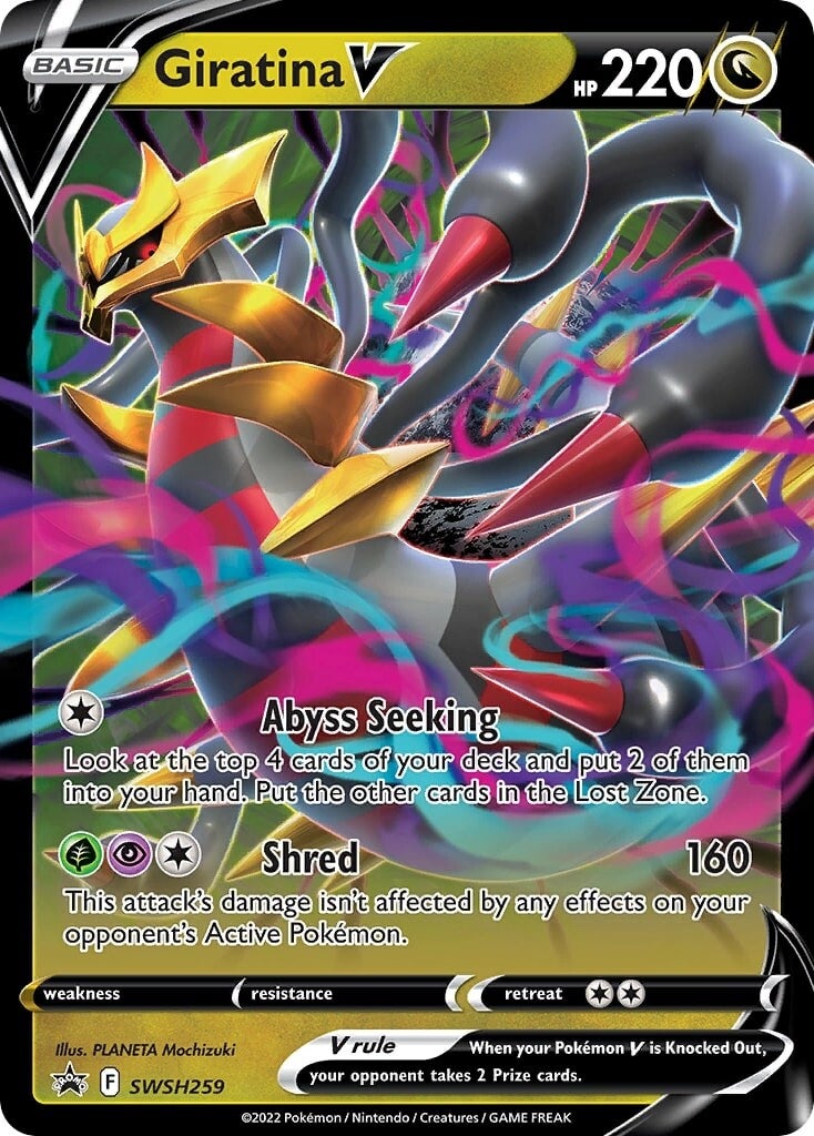 Giratina V (SWSH259) [Sword & Shield: Black Star Promos] | Exor Games Bridgewater