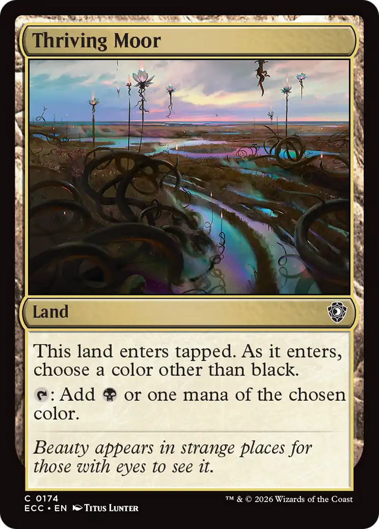 Thriving Moor [Lorwyn Eclipsed Commander] | Exor Games Bridgewater