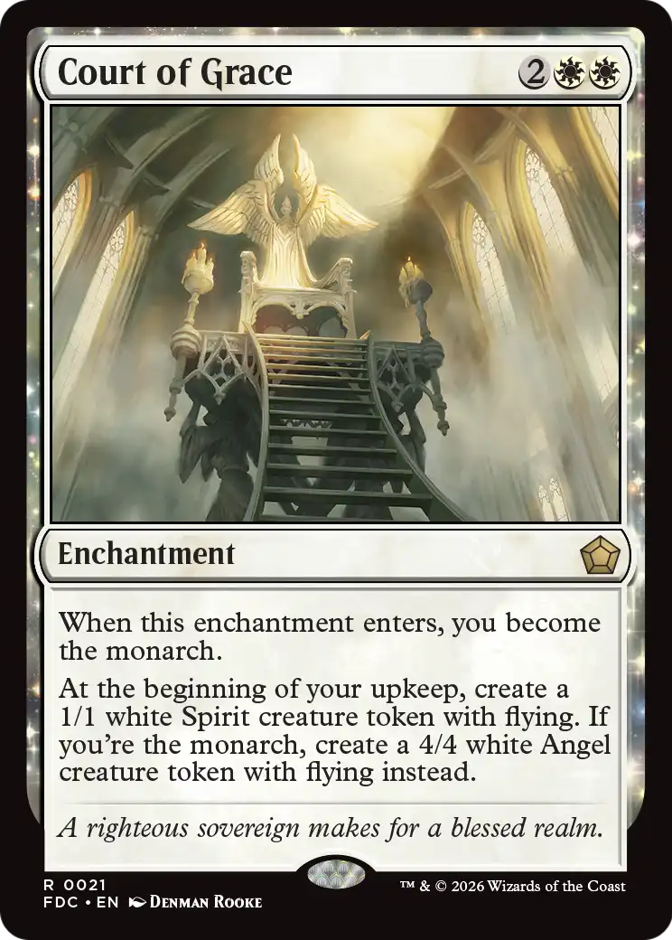 Court of Grace [Foundations Commander] | Exor Games Bridgewater