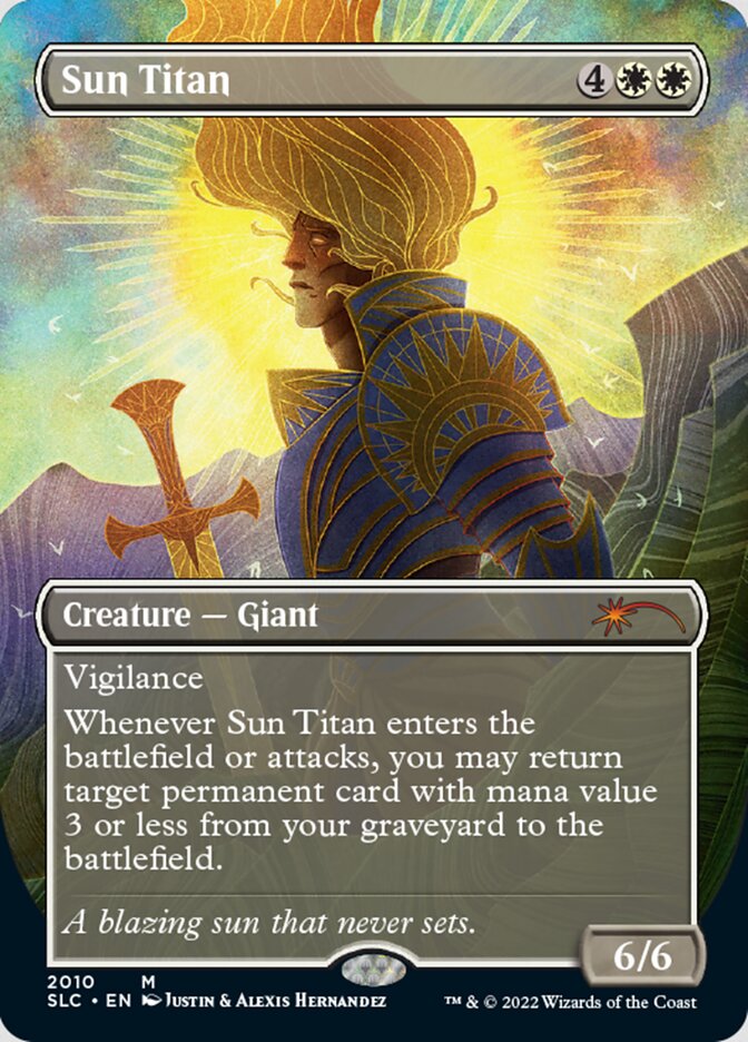 Sun Titan (Borderless) [Secret Lair Countdown Kit] | Exor Games Bridgewater